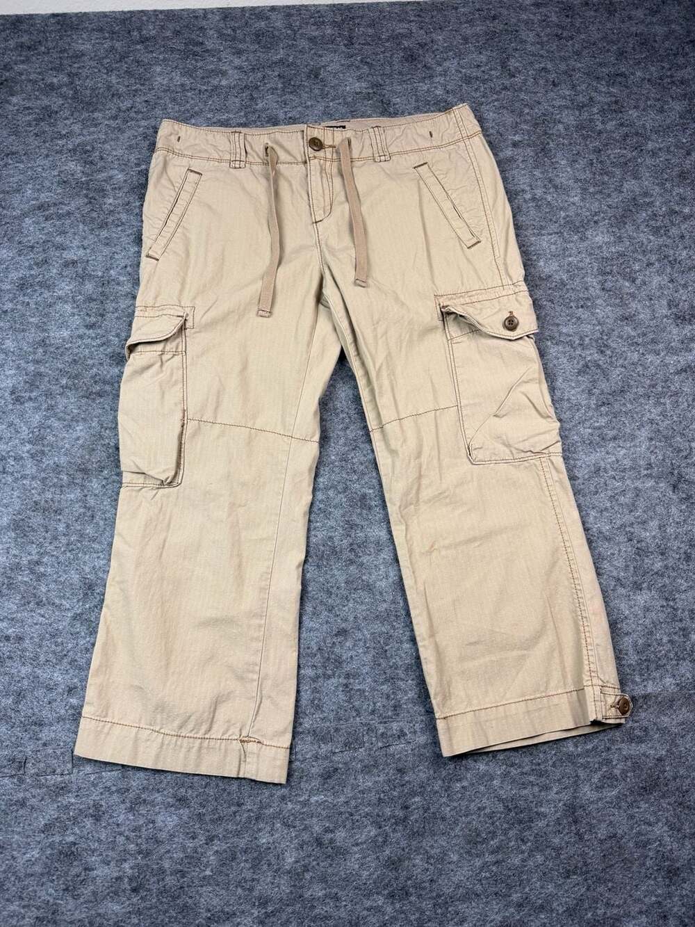 Polo Jeans Co. Ralph Lauren Cargo Pants Size 8 Khaki